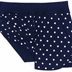 Navy Polka Dot Shorts